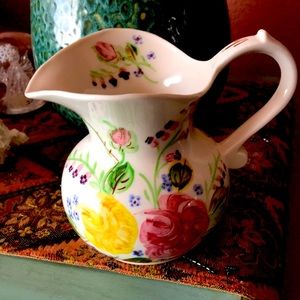 Blue Ridge Hand Painted pitcher